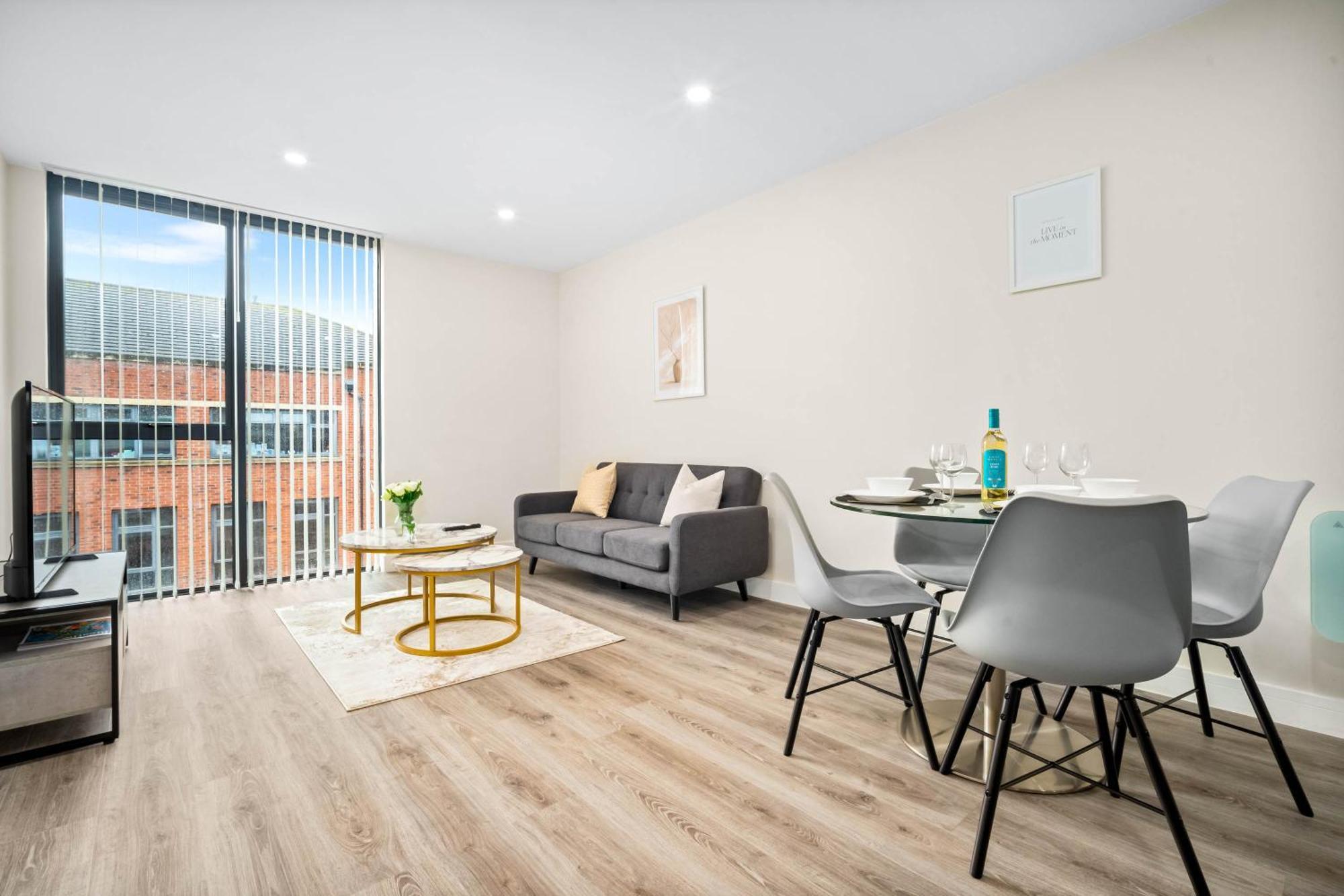 Brand New Luxury Apartment - 2 Bedroom - City Centre - Jq - Wifi - Netflix - 10Ah Birmingham Exteriör bild